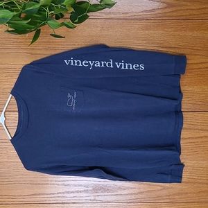 Navy Blue Vineyard vines long sleeve